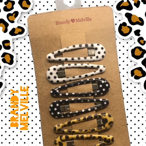 🆕Brandy Melville Hair Clips - Picture 1 of 3